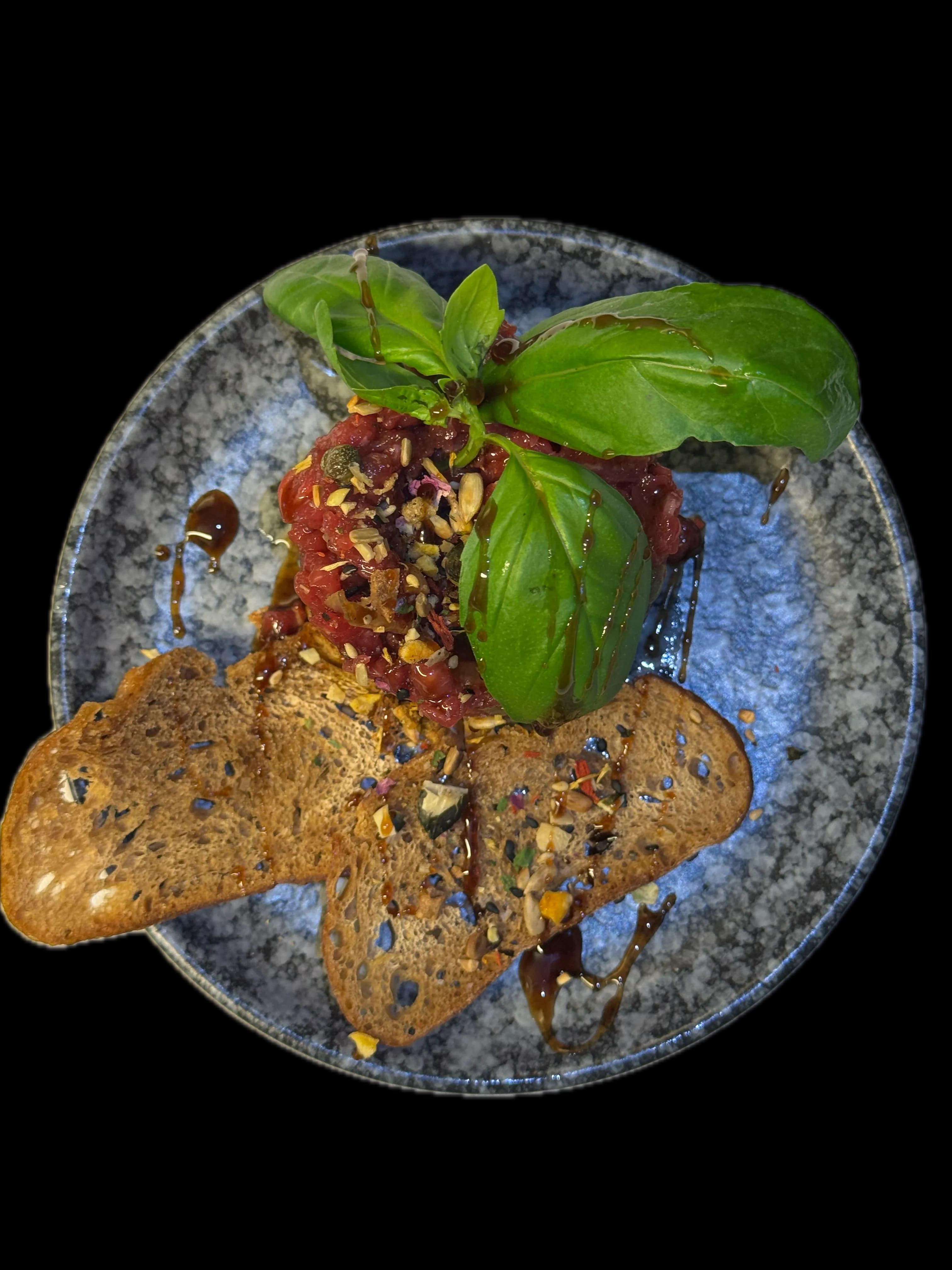 Beef Tartare - Mediterranean tapas dish